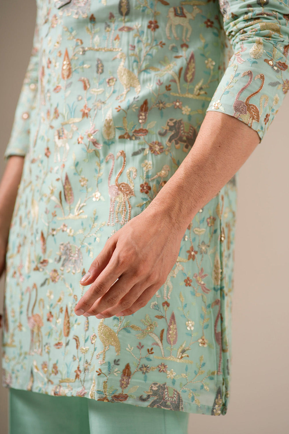 Forest Fauna Kurta Set
