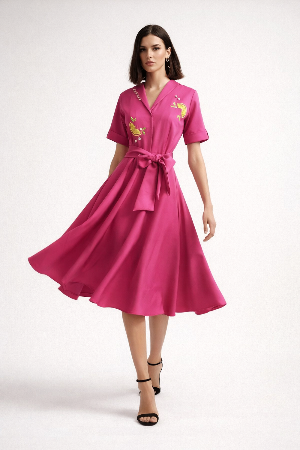 Fuchsia Pink Dress