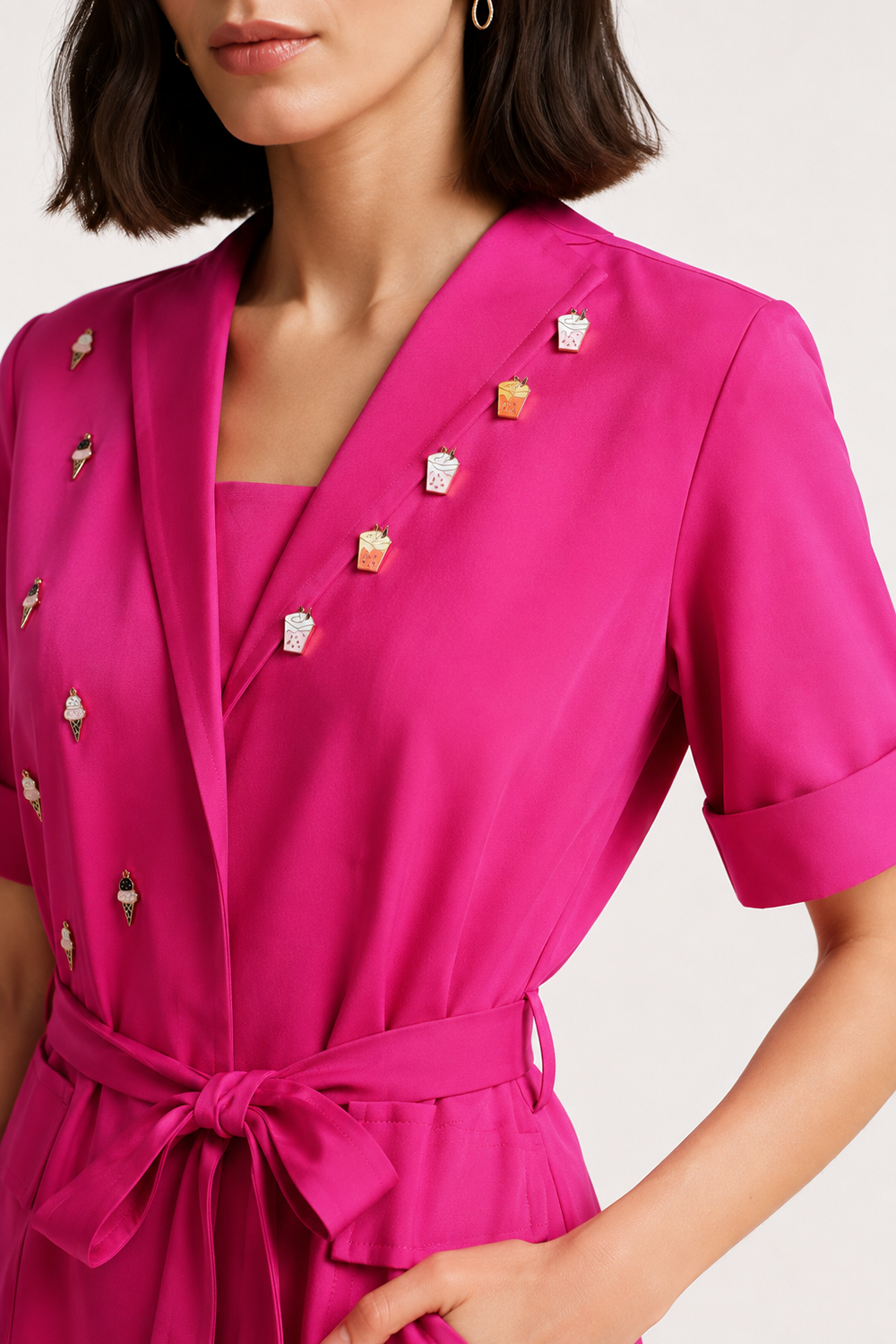 Fuchsia Pink Dress