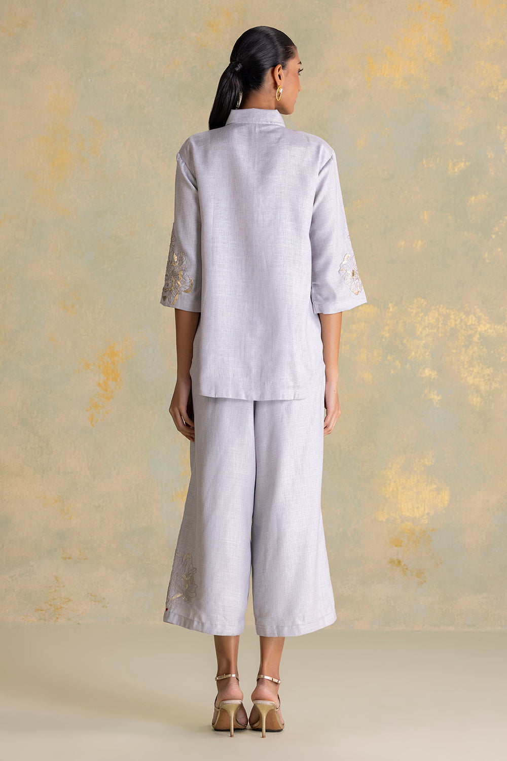 Golden Grace shirt Co-ord