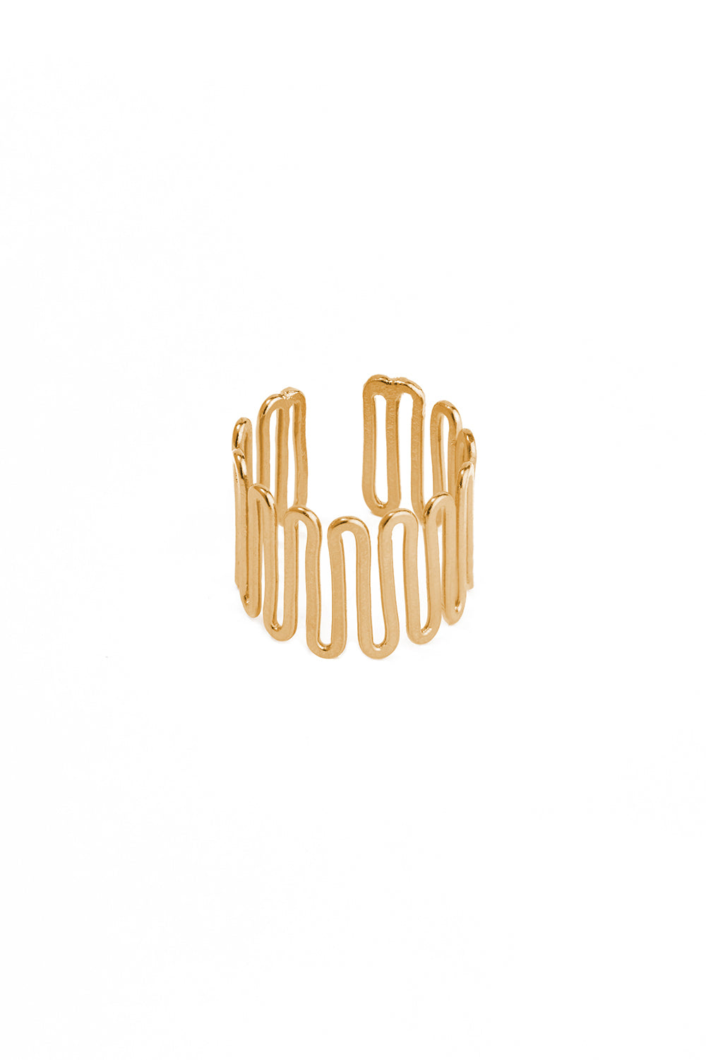 Golden Spiral Meadow Ring