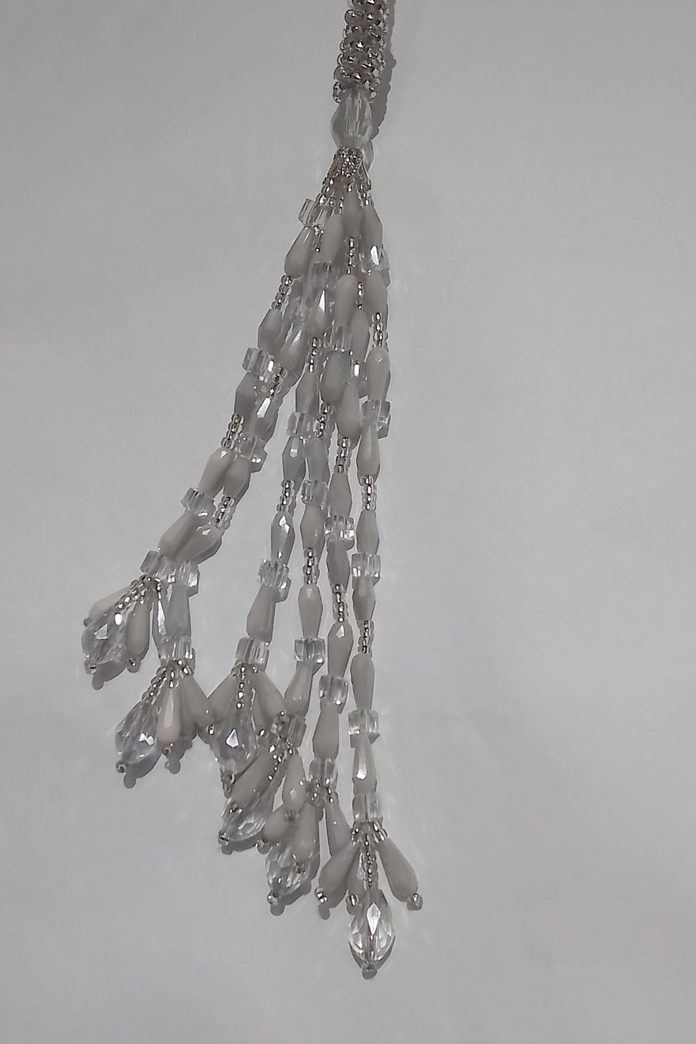 Grey Sequance Georgette Saree