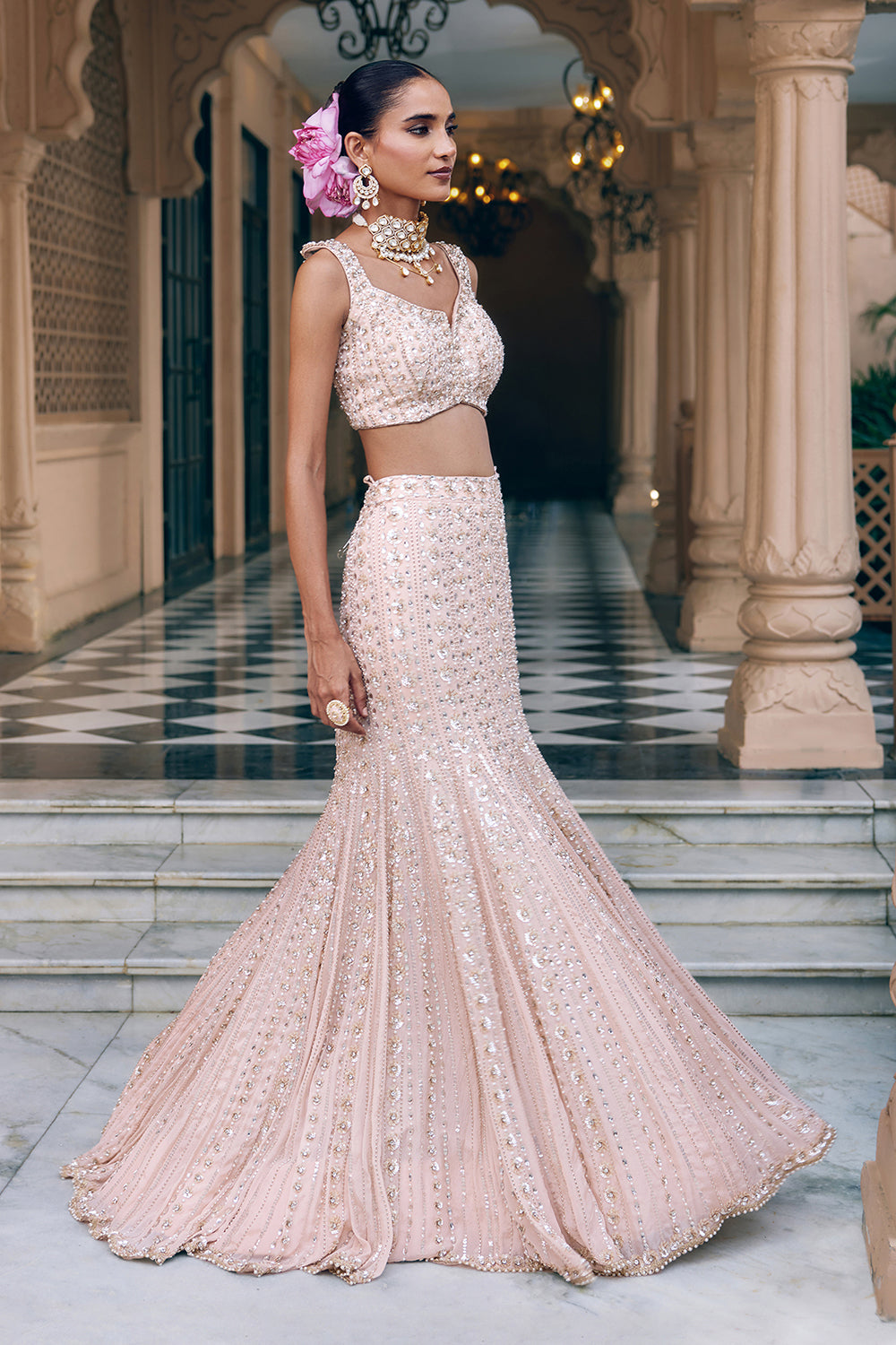 Gul Kamalutsav Lehenga Set