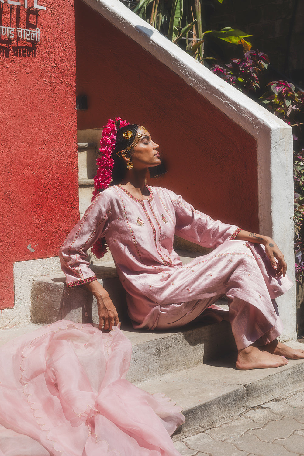 Gulab gully Kurta set