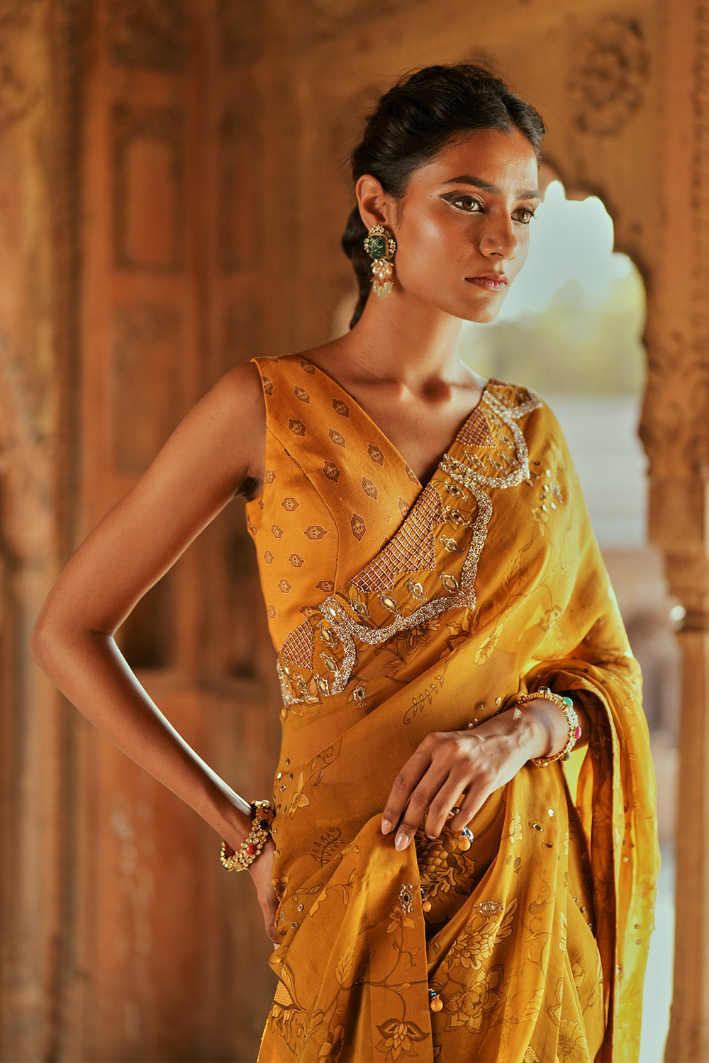 Haya Saree Set