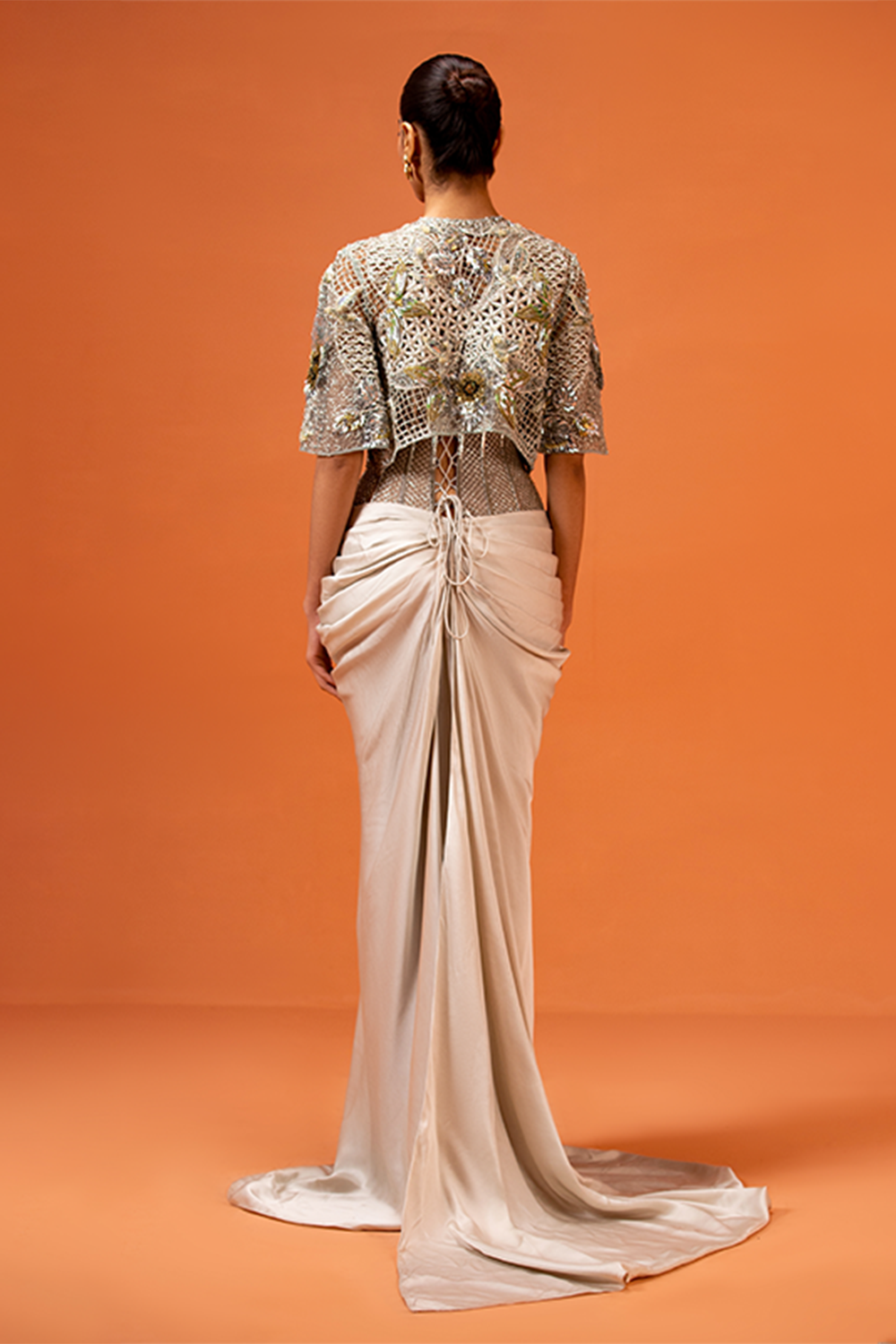 Icicle Corset Dress and Cropped Jacket