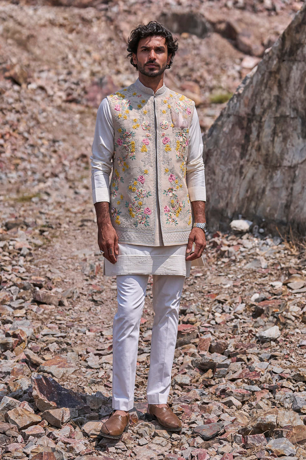 Ivory Camellia Creeper Multithread Bandi Set