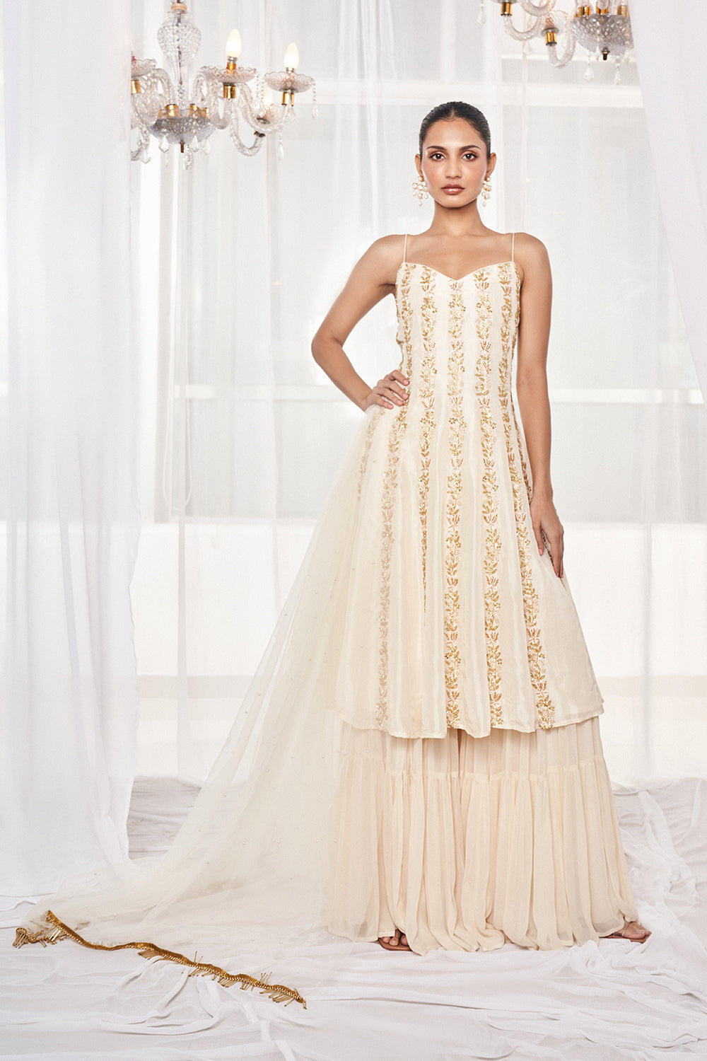 Ivory Kalidar Set