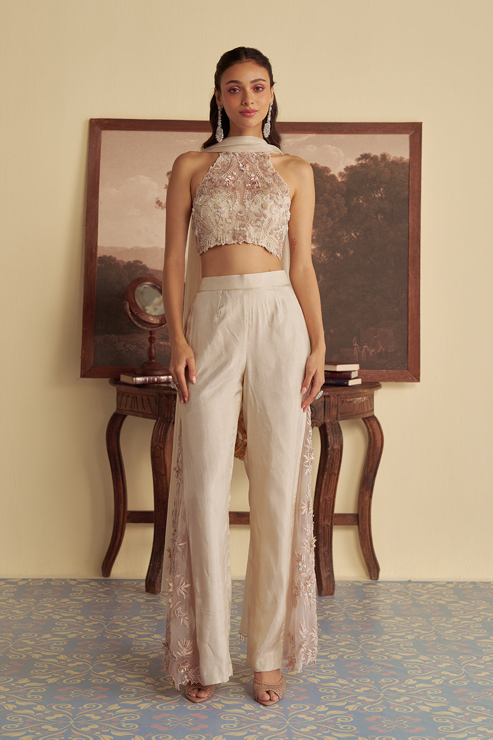 Ivory Mirage kurta set