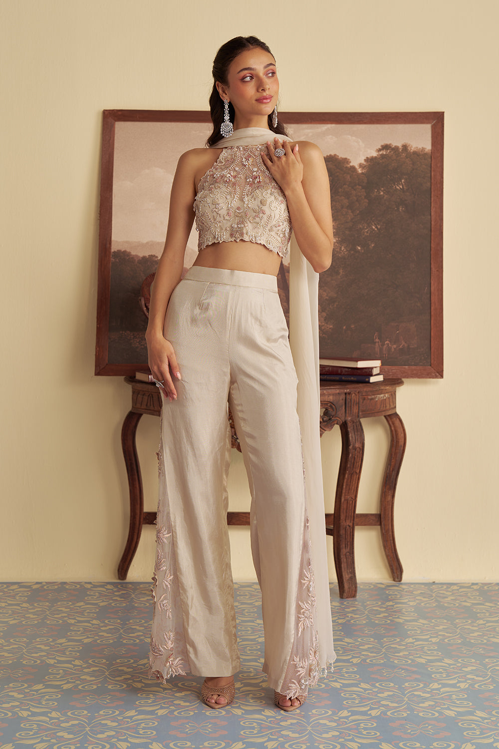 Ivory Mirage kurta set