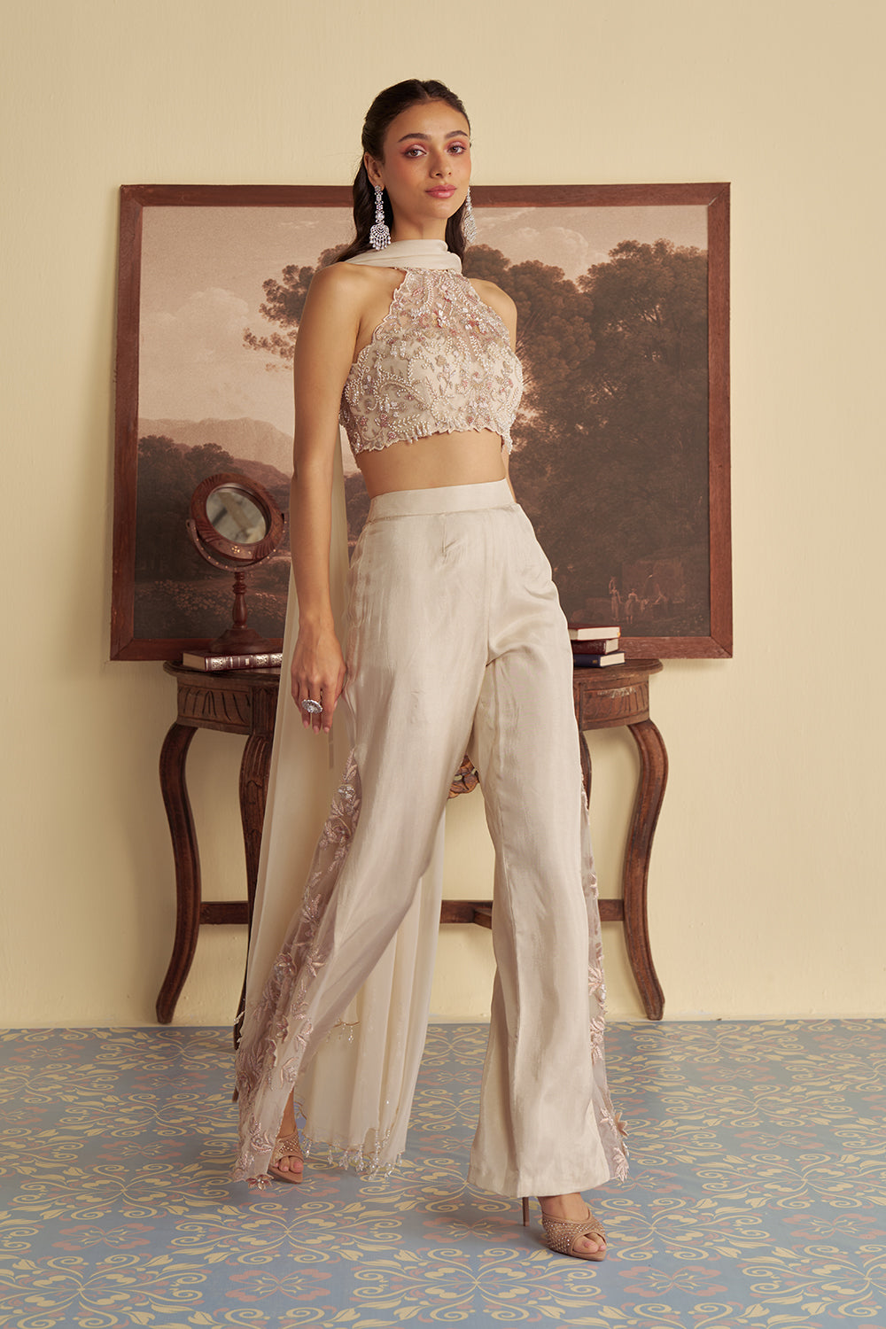 Ivory Mirage kurta set