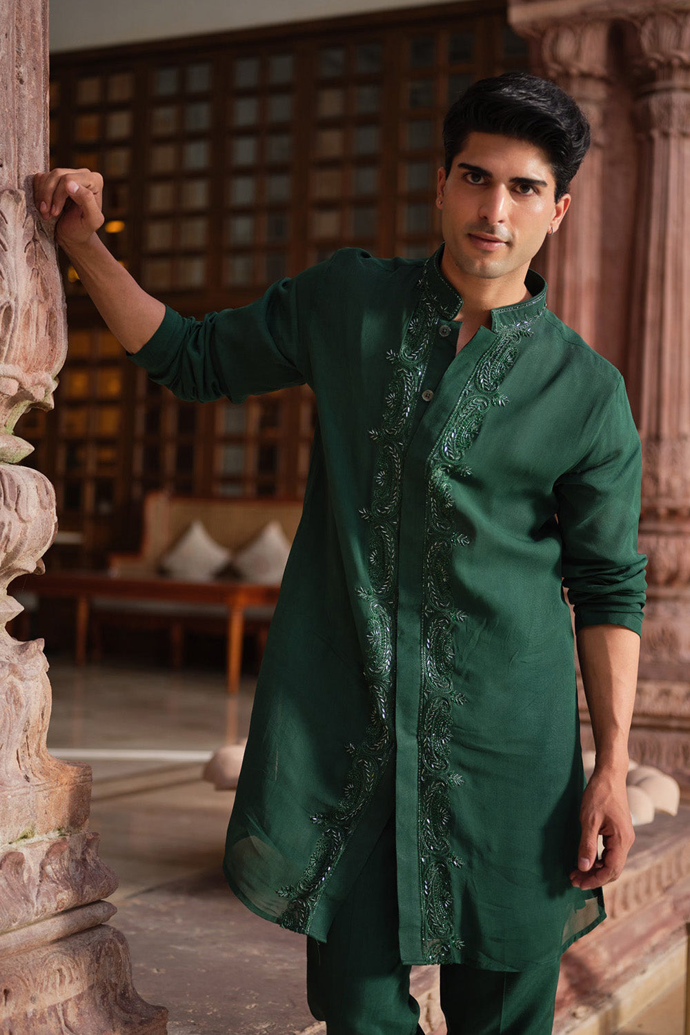 Jade Regal Kurta Set