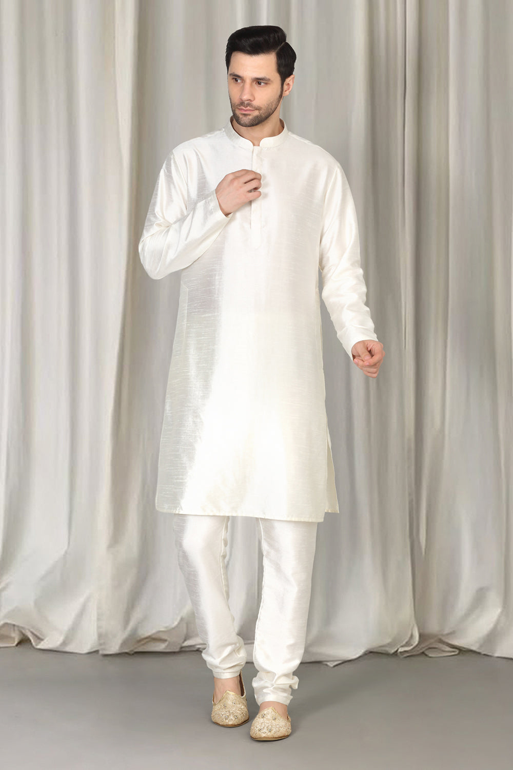 Jashne Bahaar Sherwani Set With Kurta , Dupatta And Pants