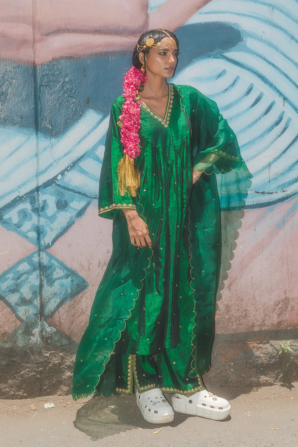 Jhilmil juhu Kurta set