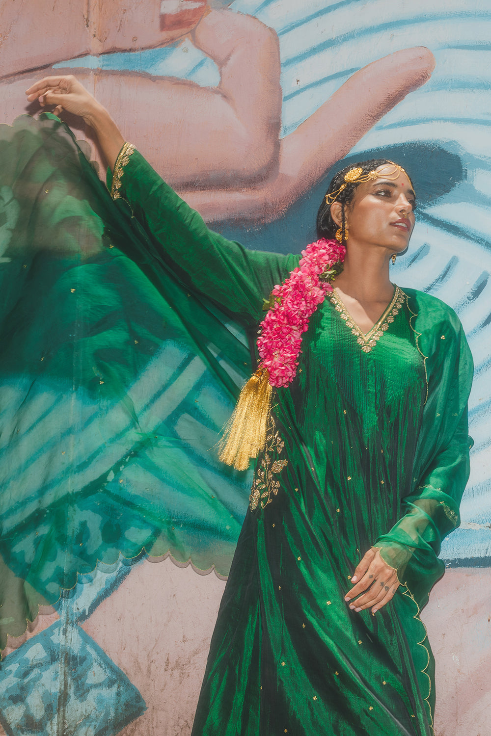 Jhilmil juhu Kurta set