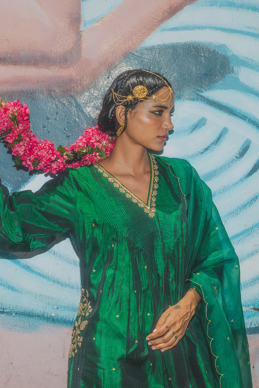 Jhilmil juhu Kurta set