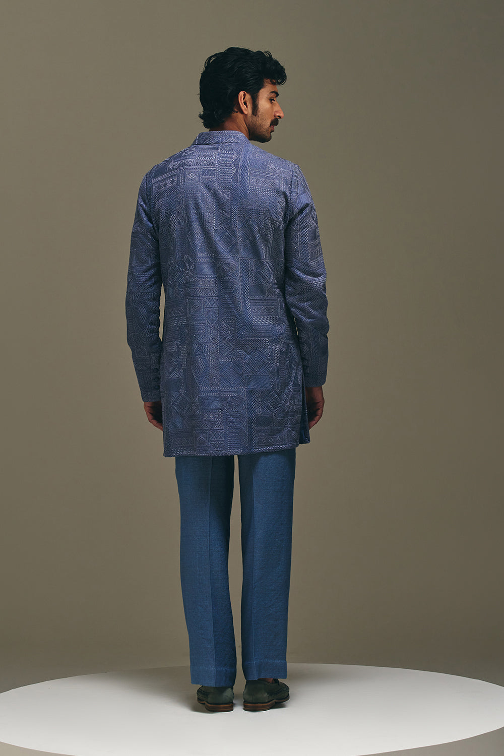 Jibaro Front Open Kurta Set