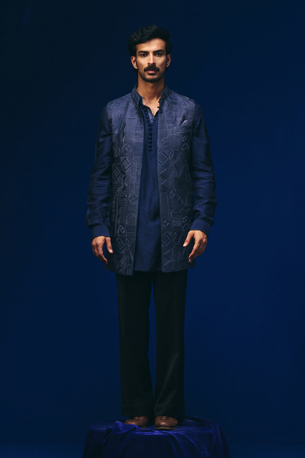 Jibaro Nehru Jacket Set