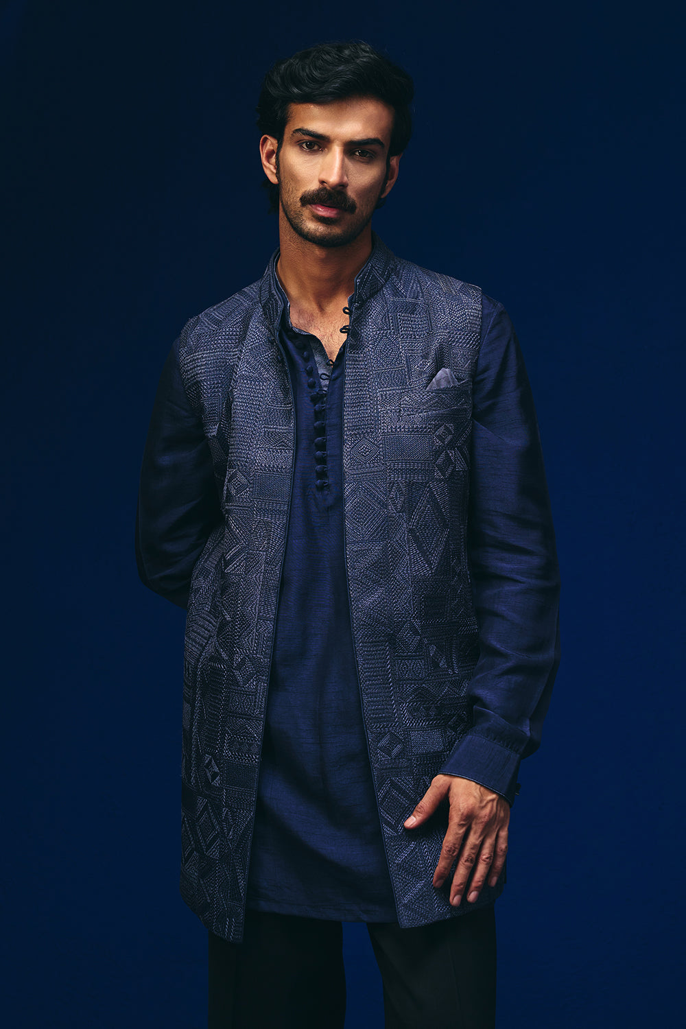 Jibaro Nehru Jacket Set
