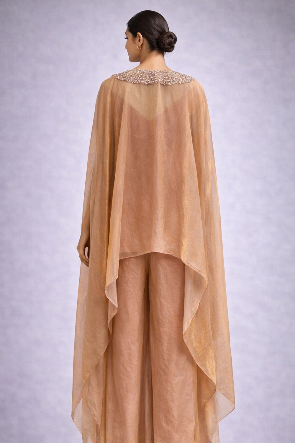 Kaftan Kurta with flared pants