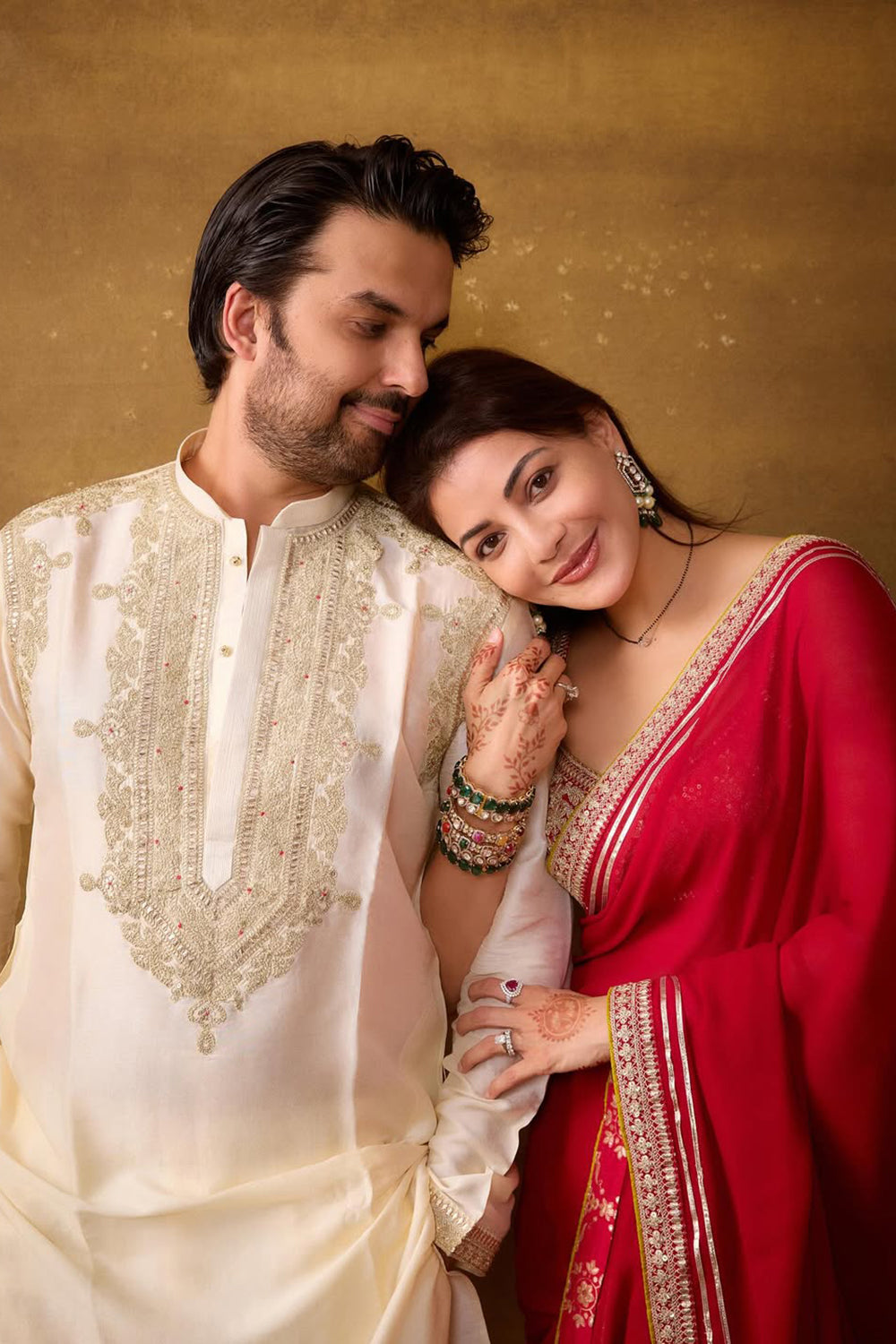 Kajal in Zohra Saree Set