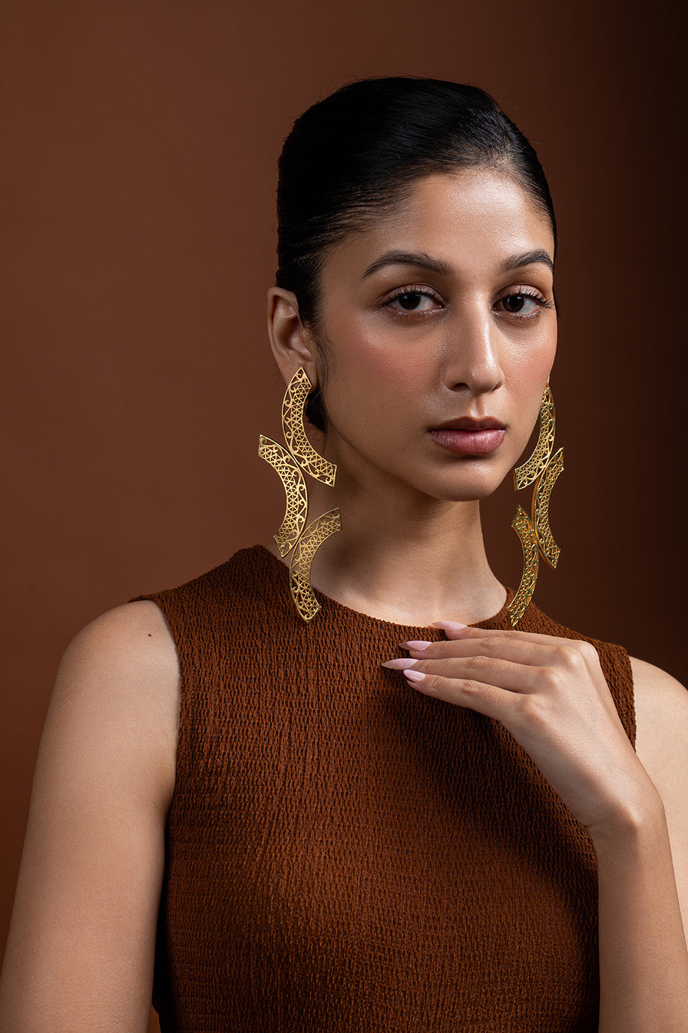 Kalchakra Lattice Earrings