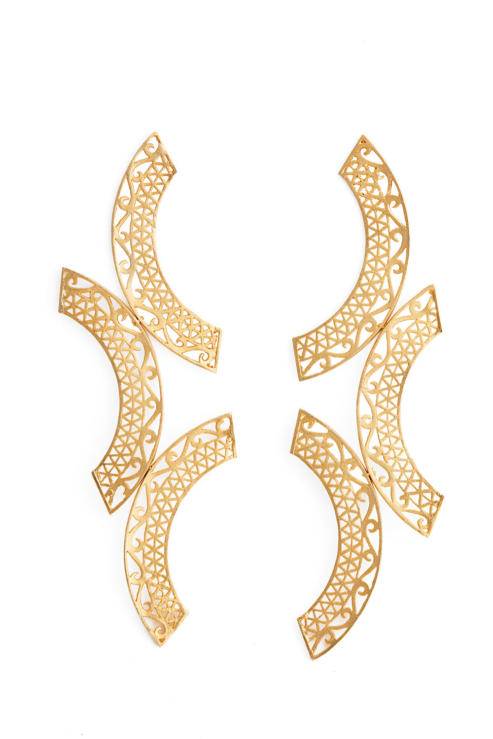 Kalchakra Lattice Earrings