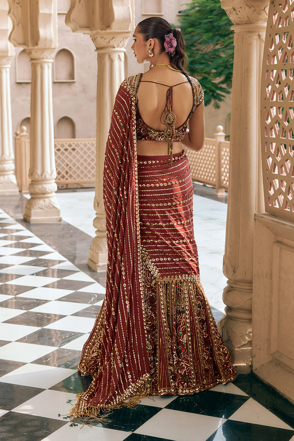 Kanak Padma Saree Lehenga