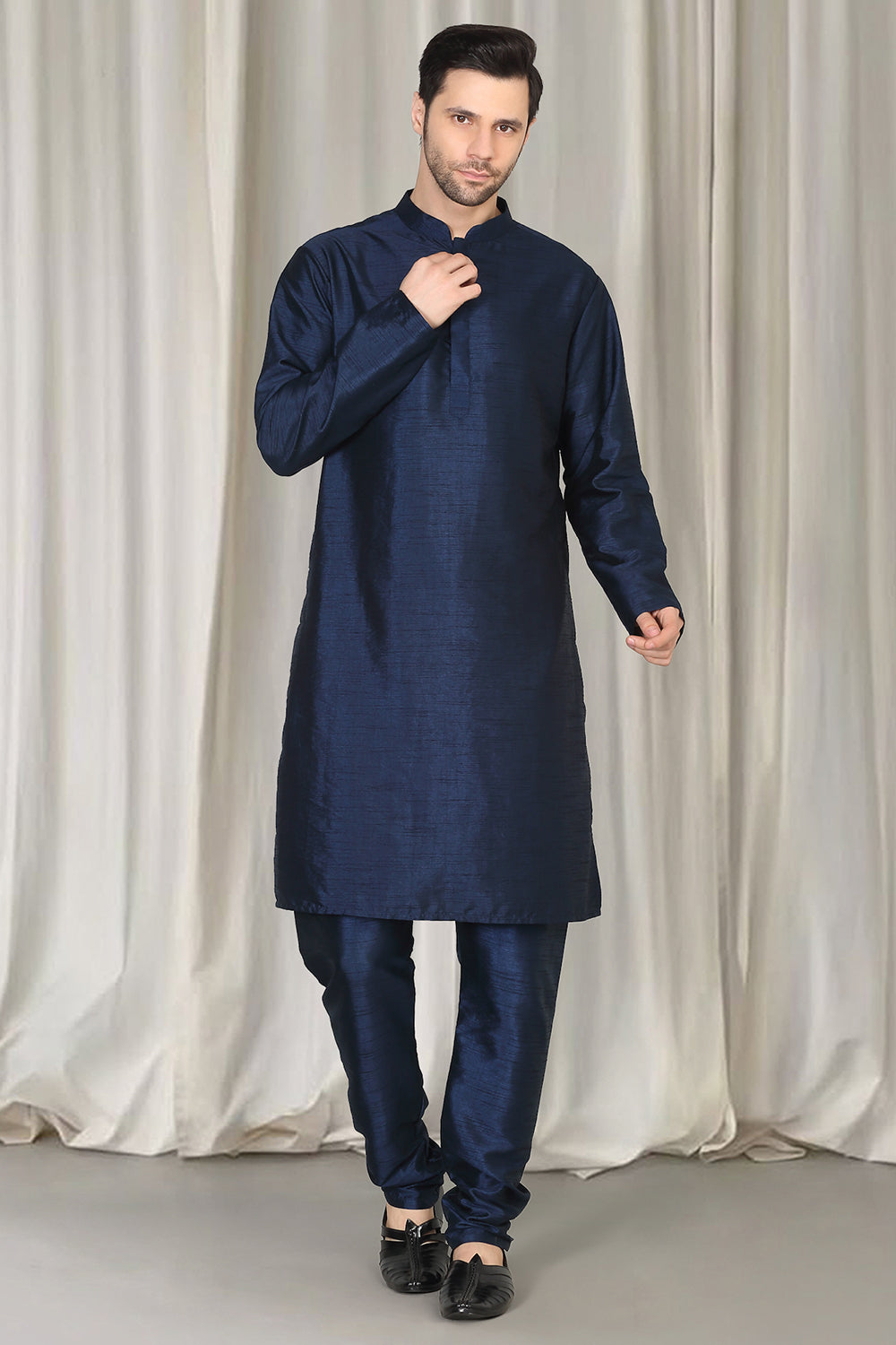 Kashmiriyat Sherwani Set With Kurta , Dupatta And Pants