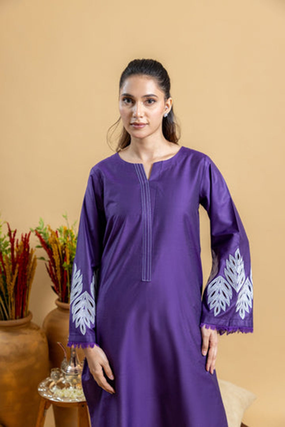 Khushboo & Pankaj Royal Iris Embroidered Kurta Set