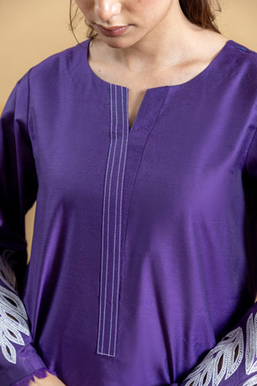 Khushboo & Pankaj Royal Iris Embroidered Kurta Set