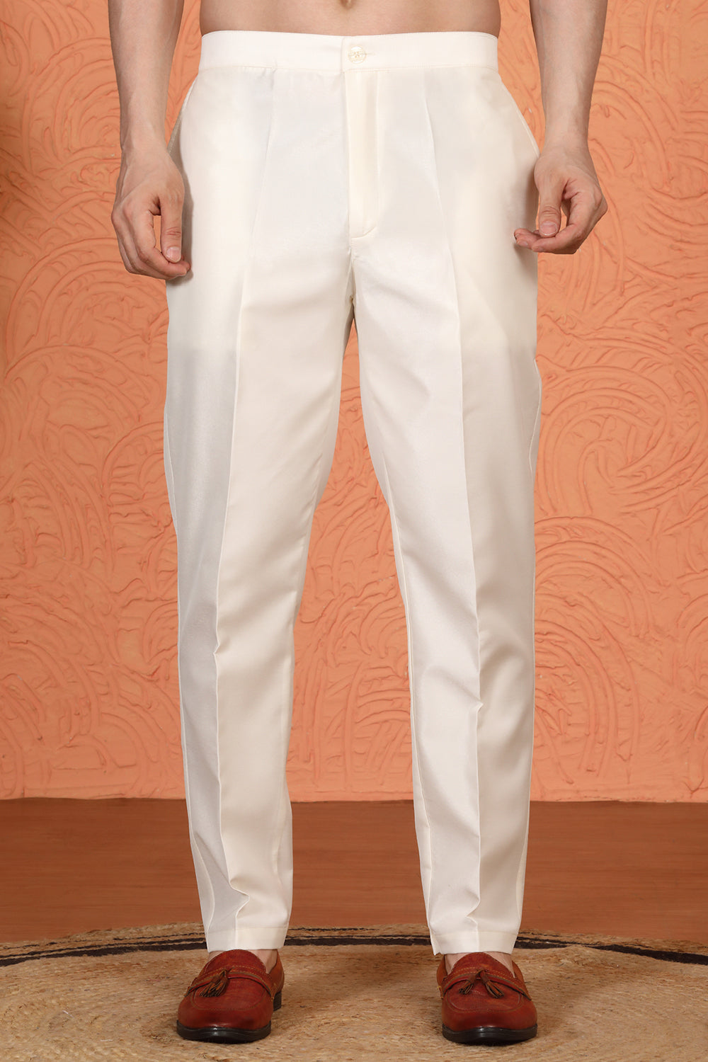 Krish Mirror  Embroidered Kurta with  Back Elastic Pants