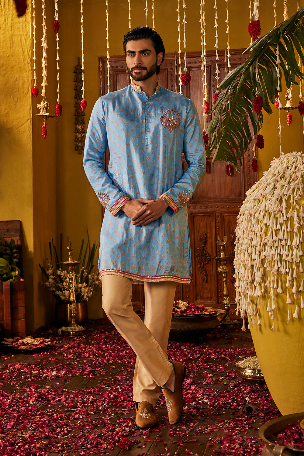 Light Blue Kurtas