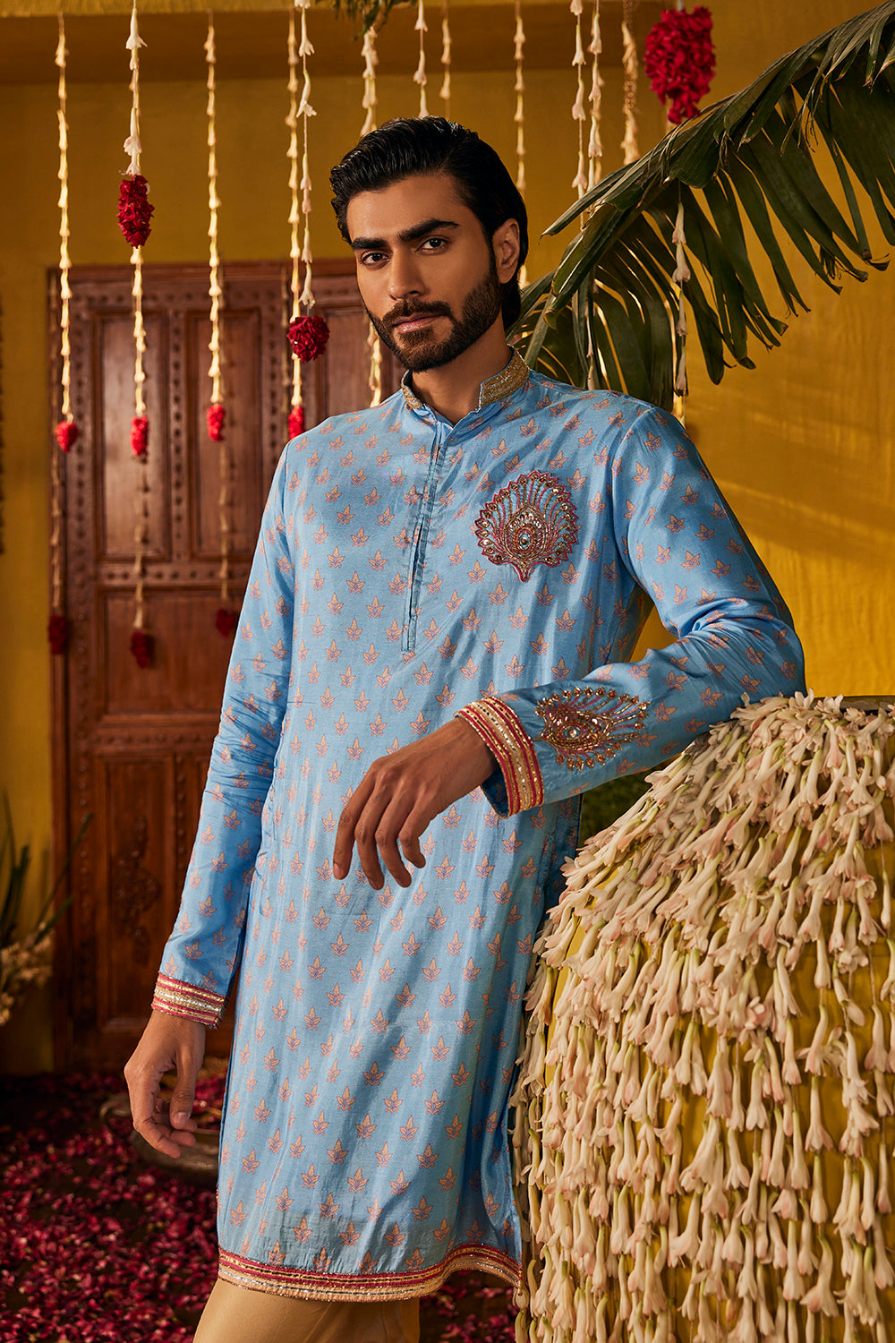 Light Blue Kurtas