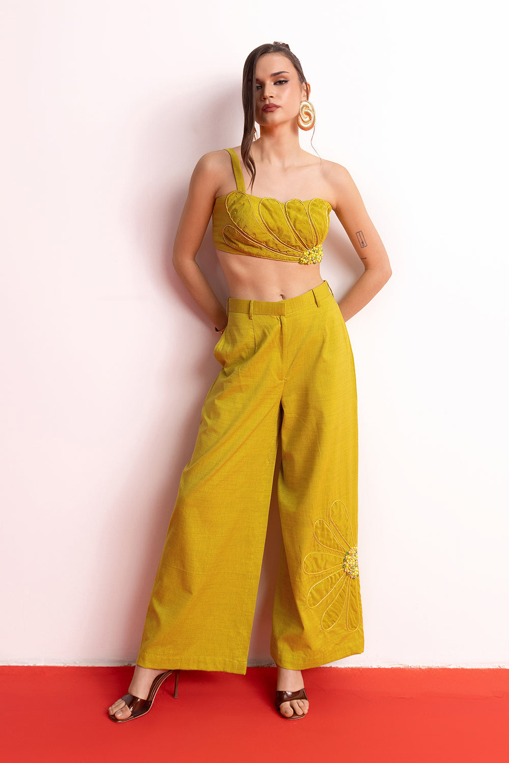 Lime Gaze Coord set