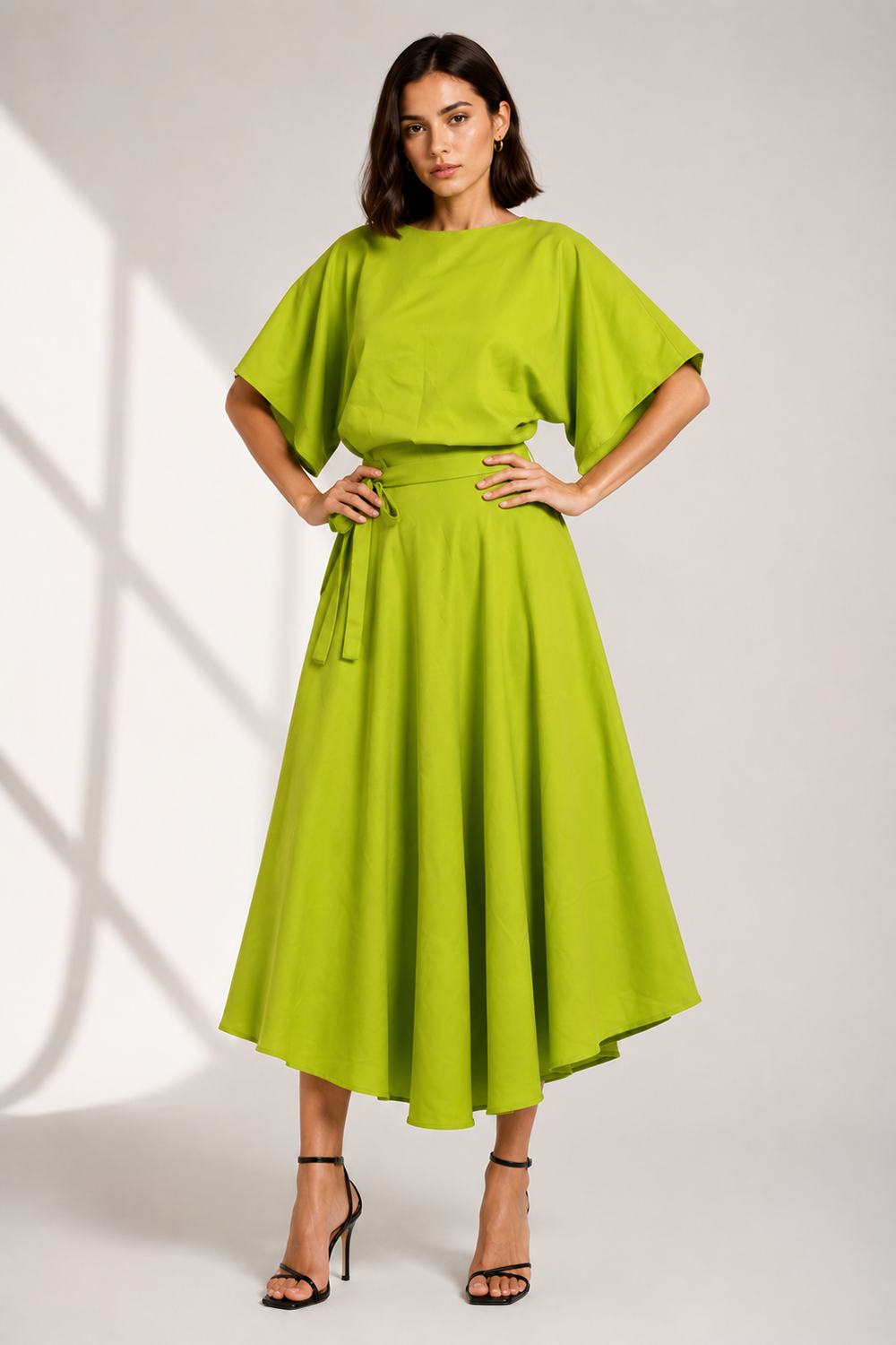 Lime Green Dress