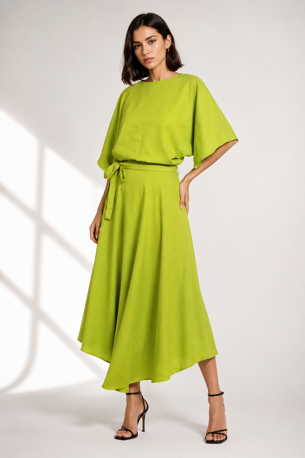 Lime Green Dress