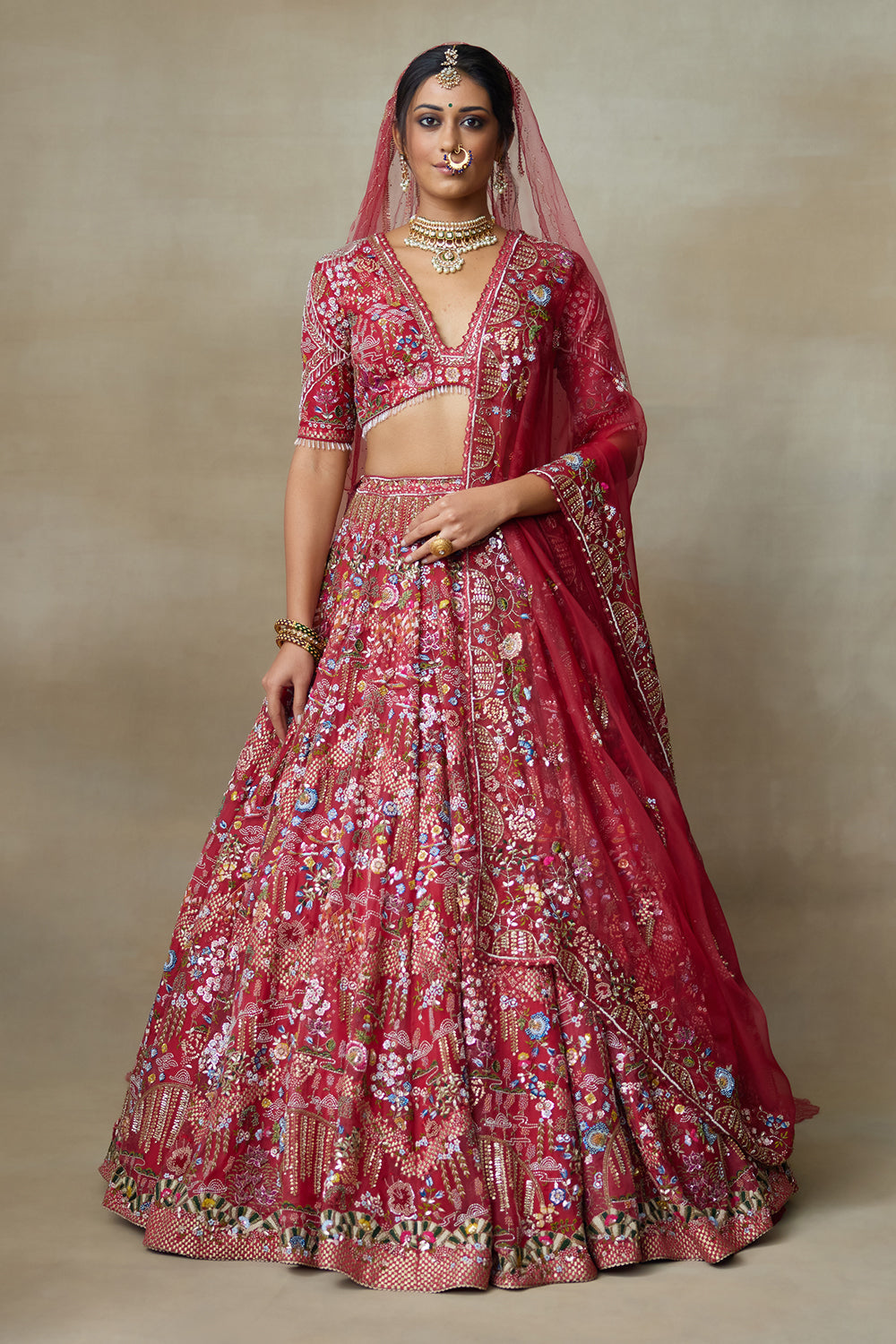 Lovebirds Lehenga Set