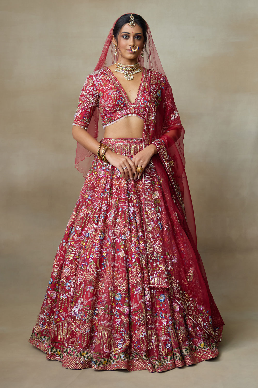 Lovebirds Lehenga Set