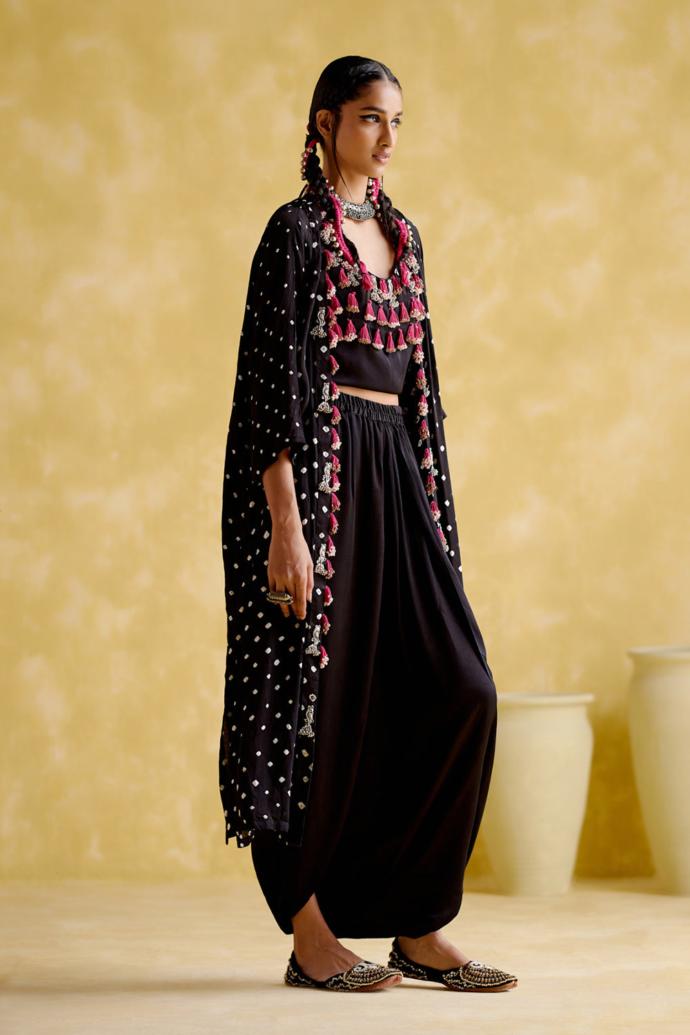 Malini Black Bandhini