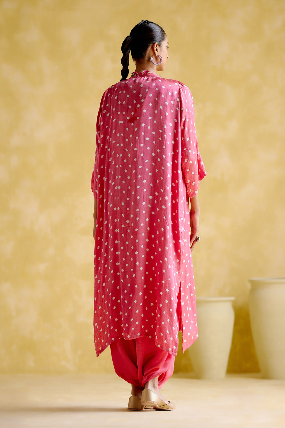Malini Pink Bandhini