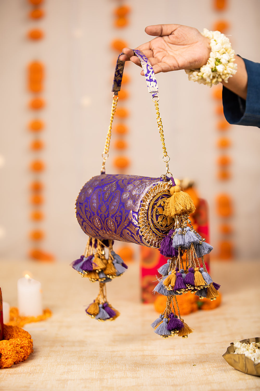 Manika Purple Handbag