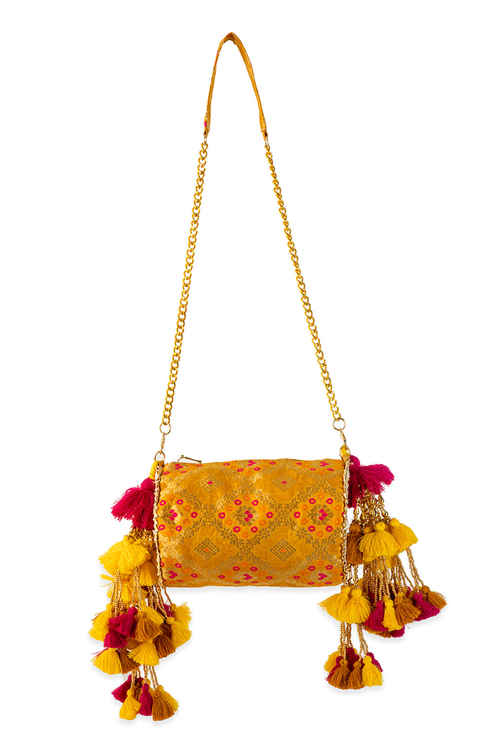 Manika Yellow Handbag
