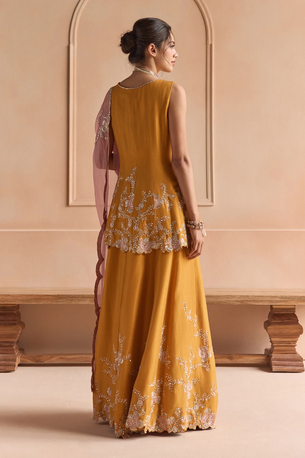 Marigold Sharara Set