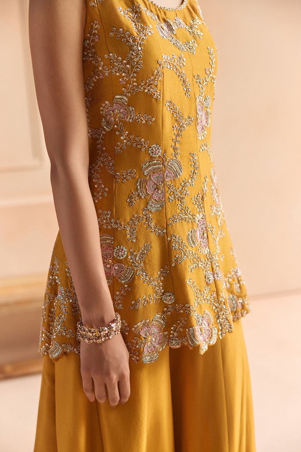 Marigold Sharara Set