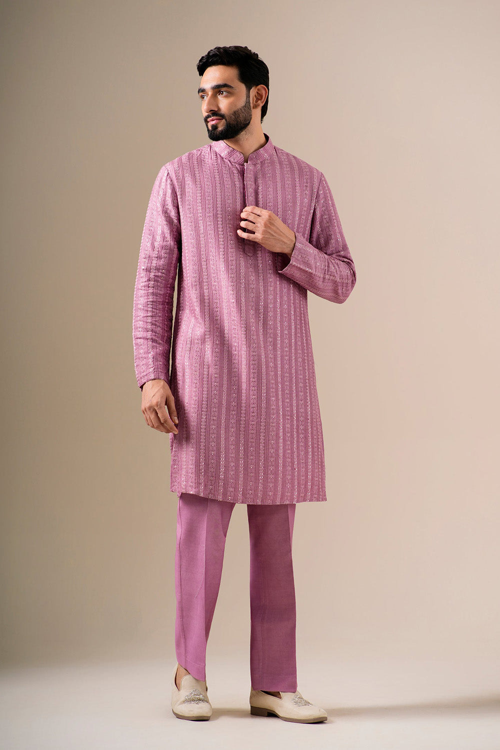 Mauve Twilight Kurta Set