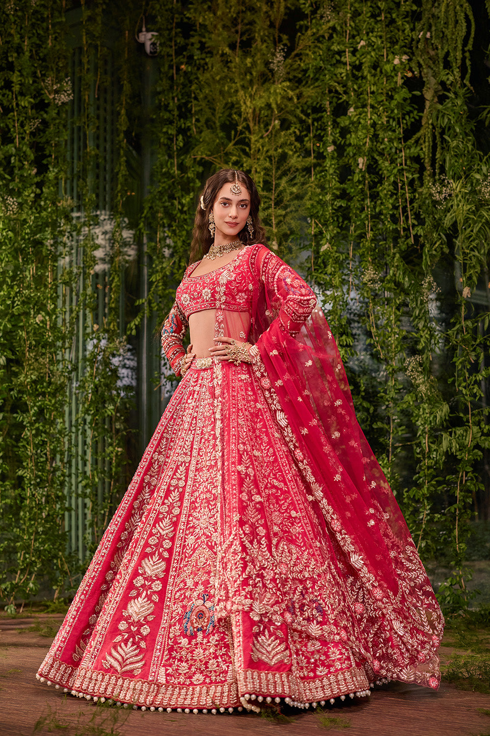 Mayura- The Imperial Peacock Lehenga
