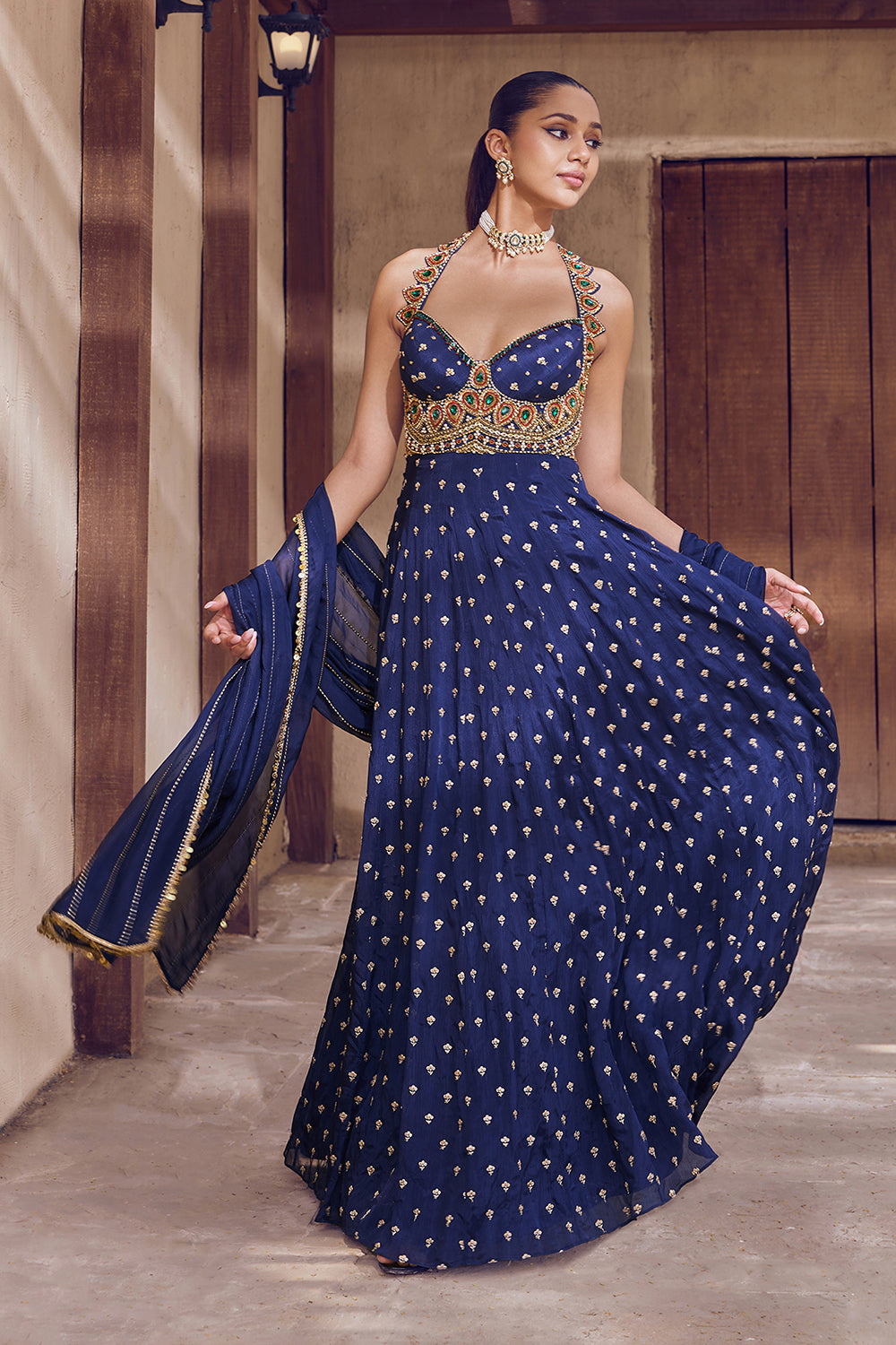 Mayurika Anarkali Set