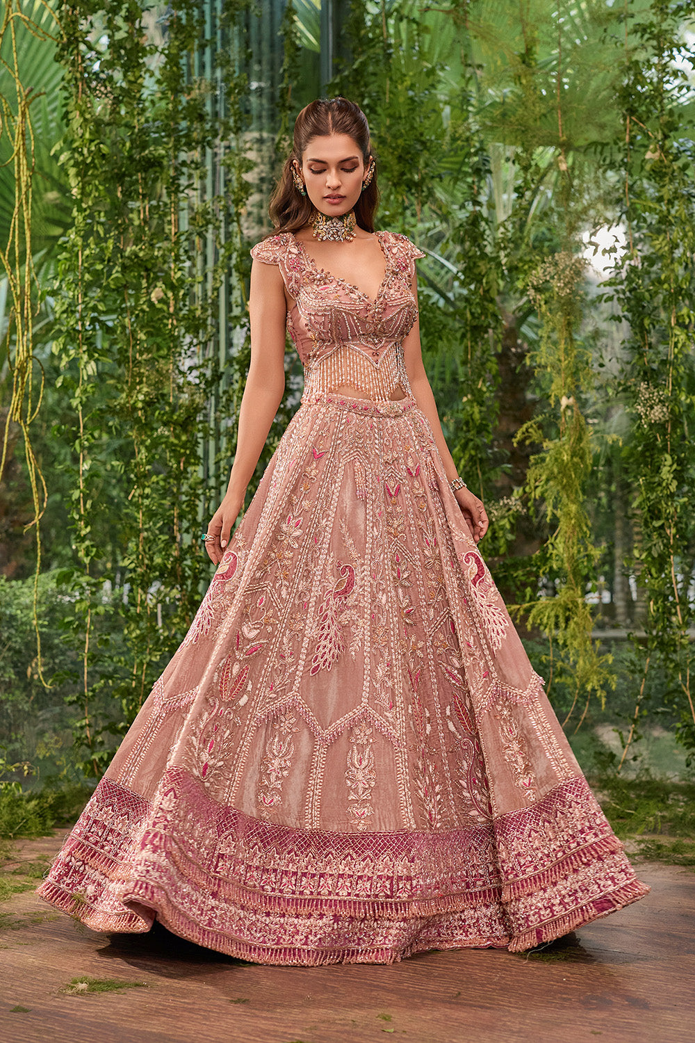 Mayurika - The Regal Peacock Lehenga