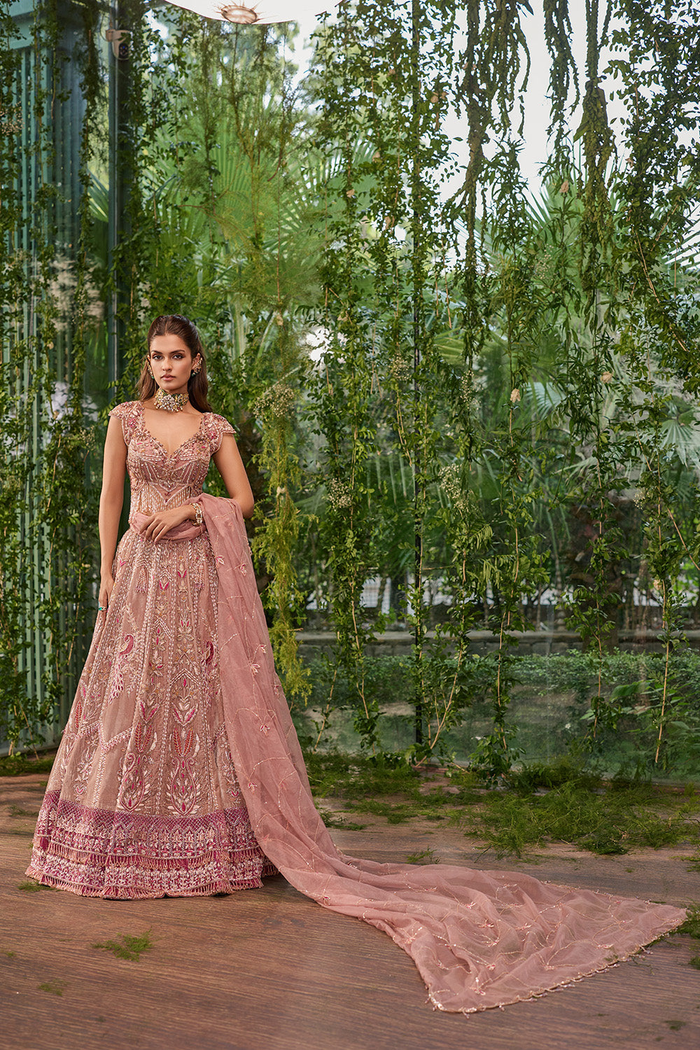 Mayurika - The Regal Peacock Lehenga